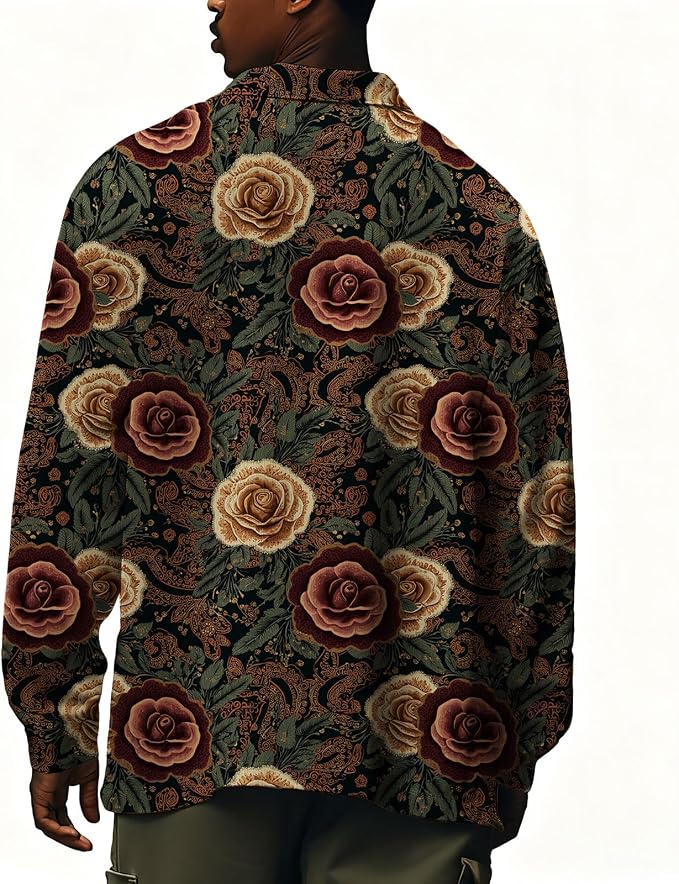 Retro Rose Floral