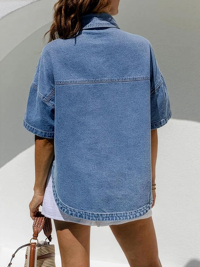 Dark Blue-short Sleeve