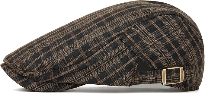 Plaid Black Brown