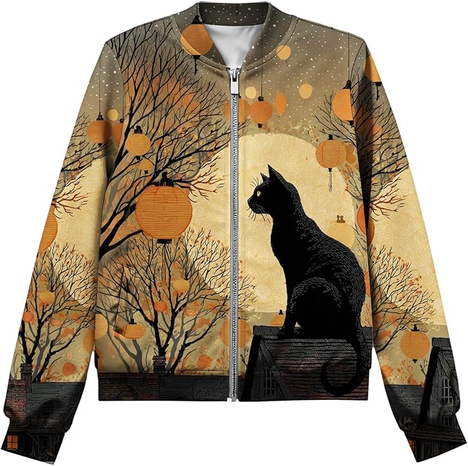Cat Black Yellow