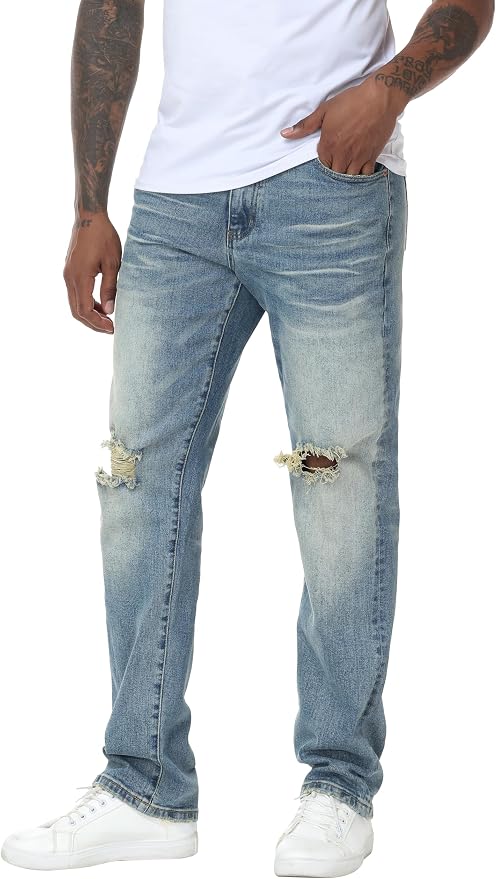 B#dark Indigo Ripped