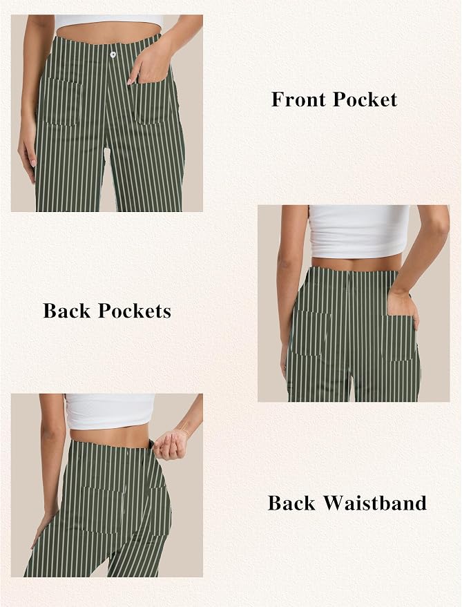 Narrow Green Stripes