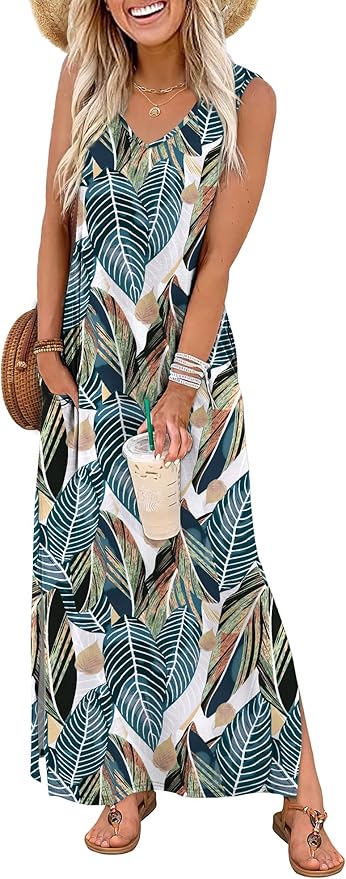 Floral Palm Leaf