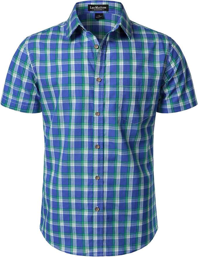 Blue Green Plaid