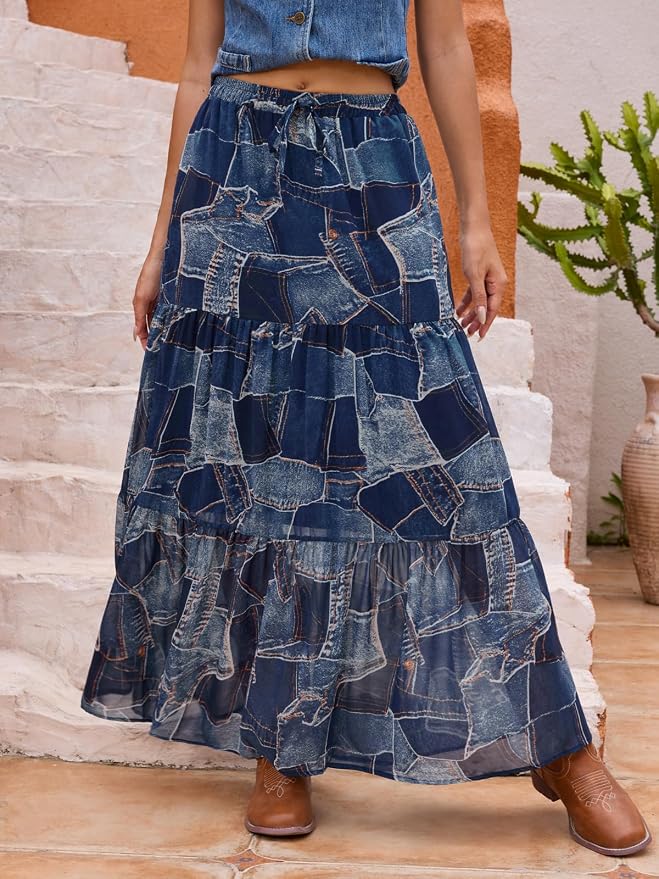 Denim Print