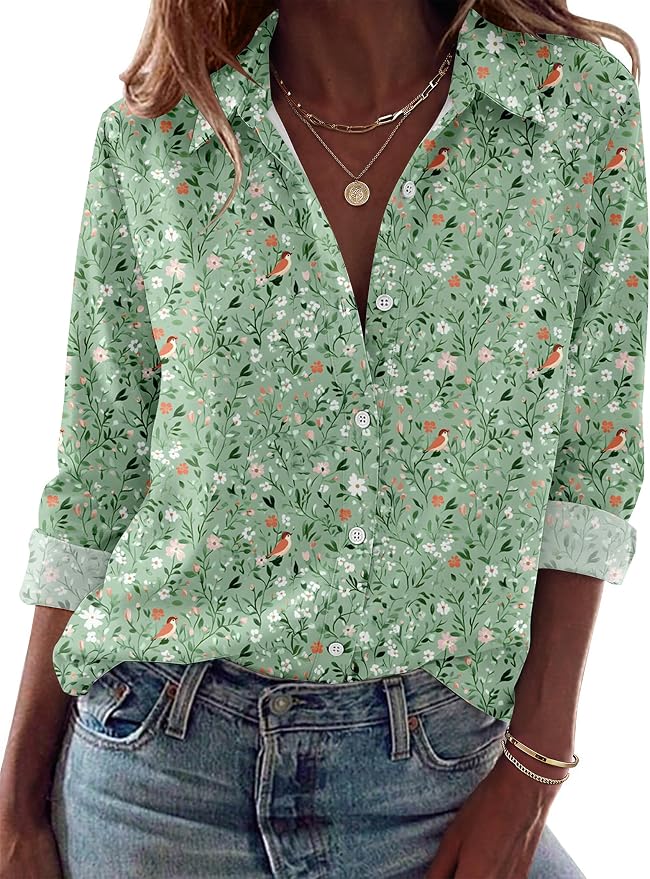 Green Floral