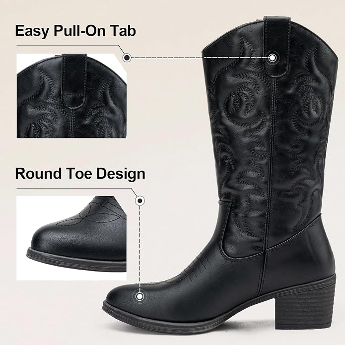 Vintage Cowboy-9801-black