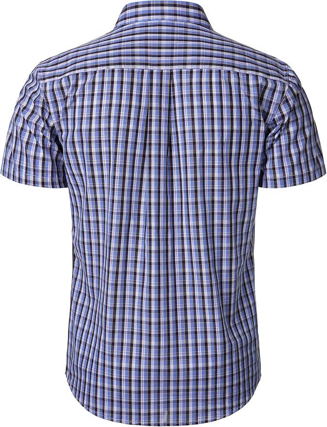 Navy Black Gingham