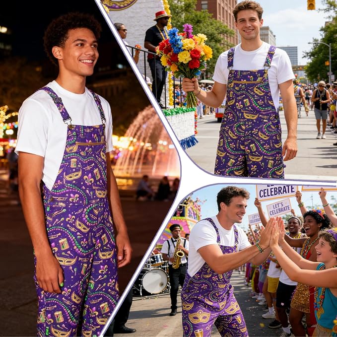 Purple Overalls