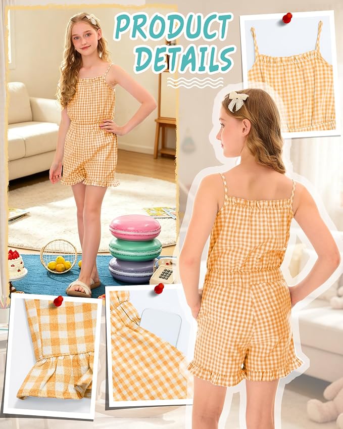Light Orange Plaid