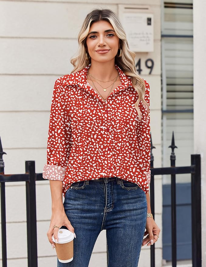 Polka Dot Red 590