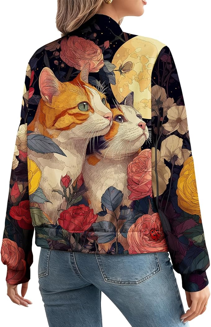 Cat Yellow Black