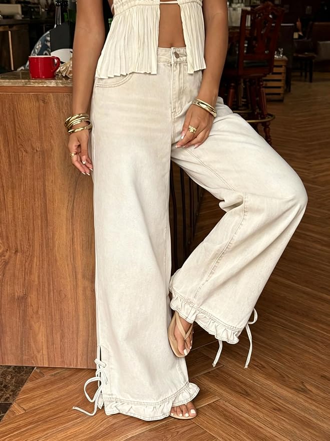Beige White