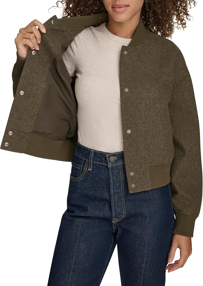 Olive Wool Blend