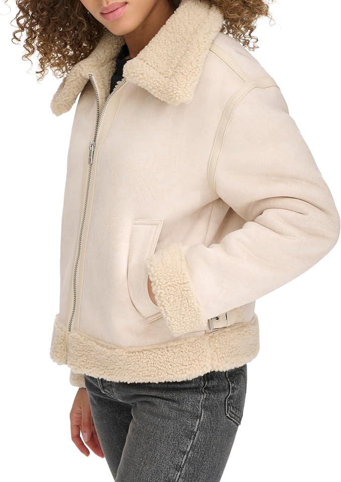 Almond Milk Faux Shearling
