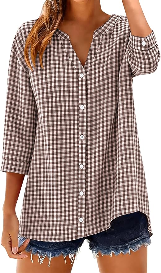 Coffee Gingham