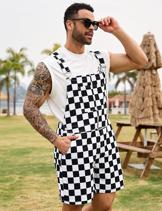 Black and White Checkered