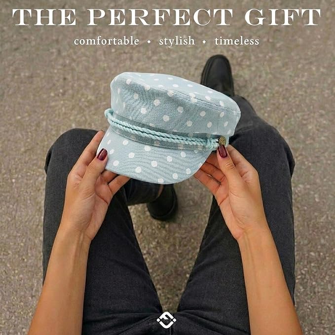Polka Dots - Dusty Blue