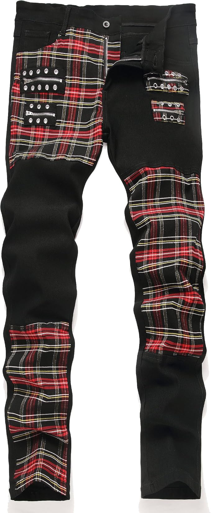 Black Red Yellow Plaid
