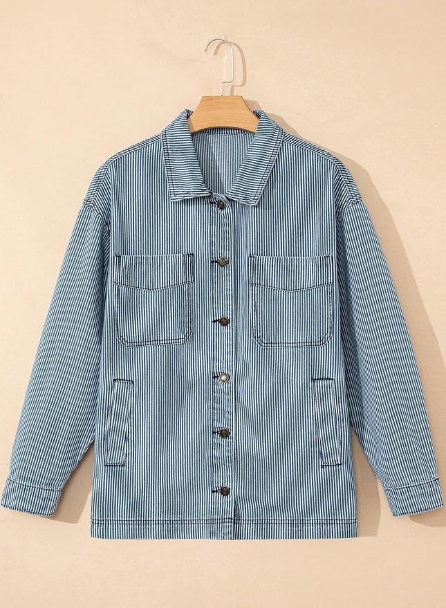 Stripe Sky Blue