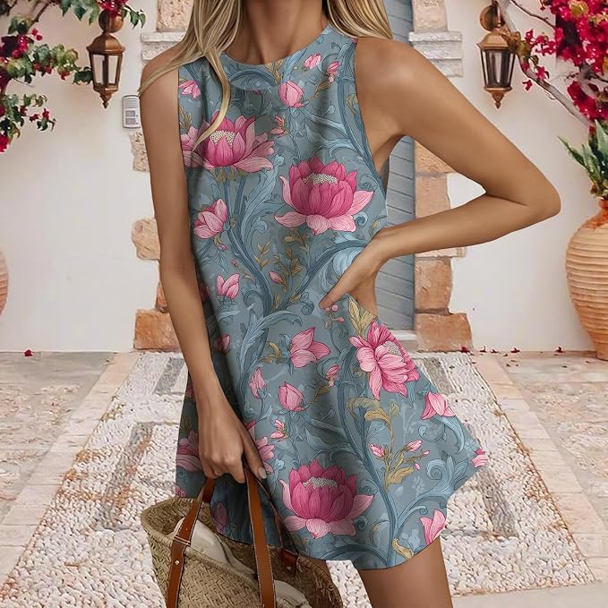 Boho Floral Dress 02
