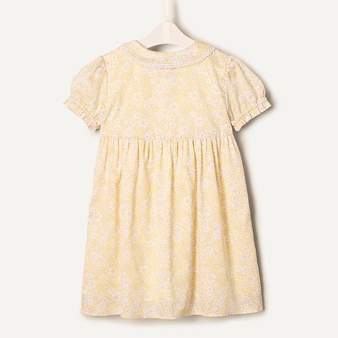 Light Yellow Delicate Floral