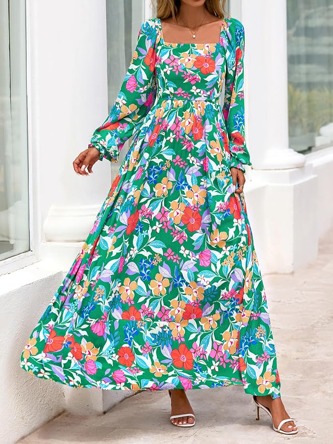 Green Floral