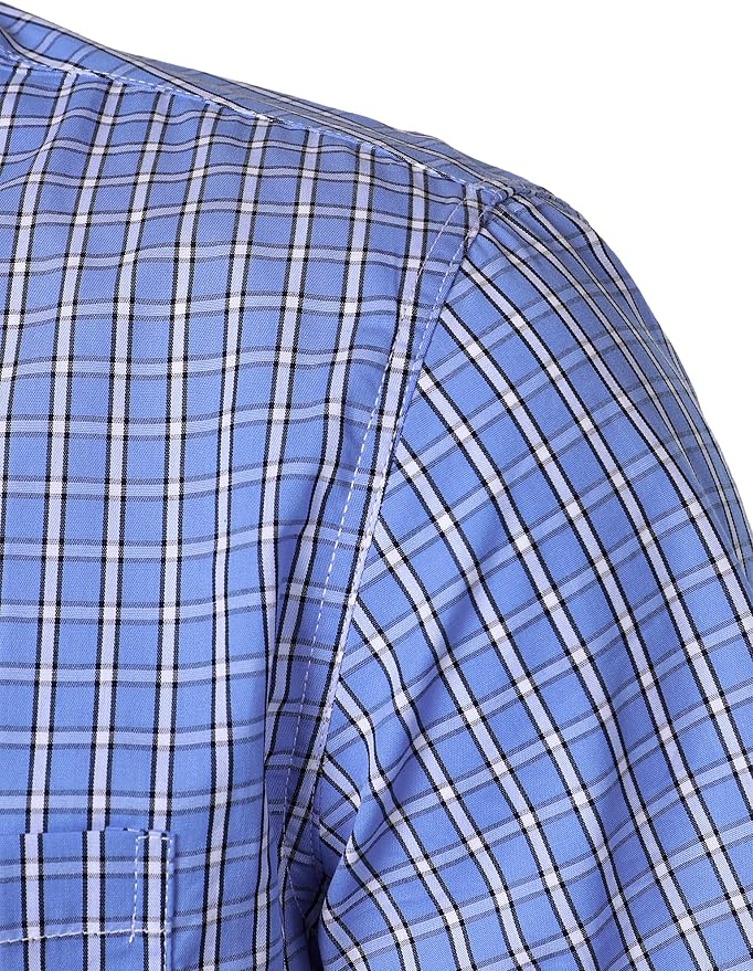 Blue Checkered