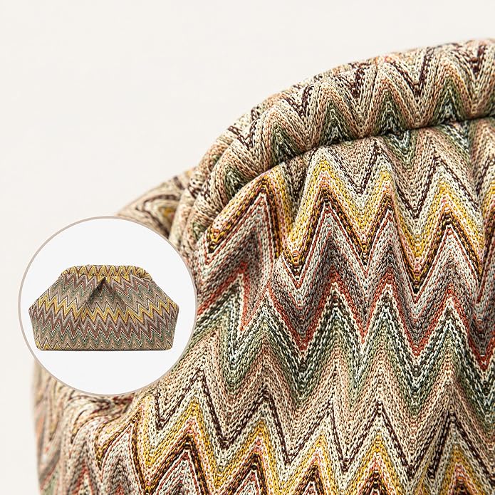 Yellow Red Moroccan Cloud Clutch