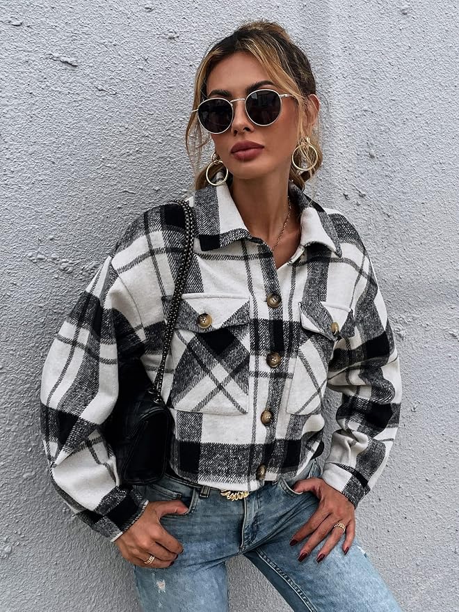 Plaid Black