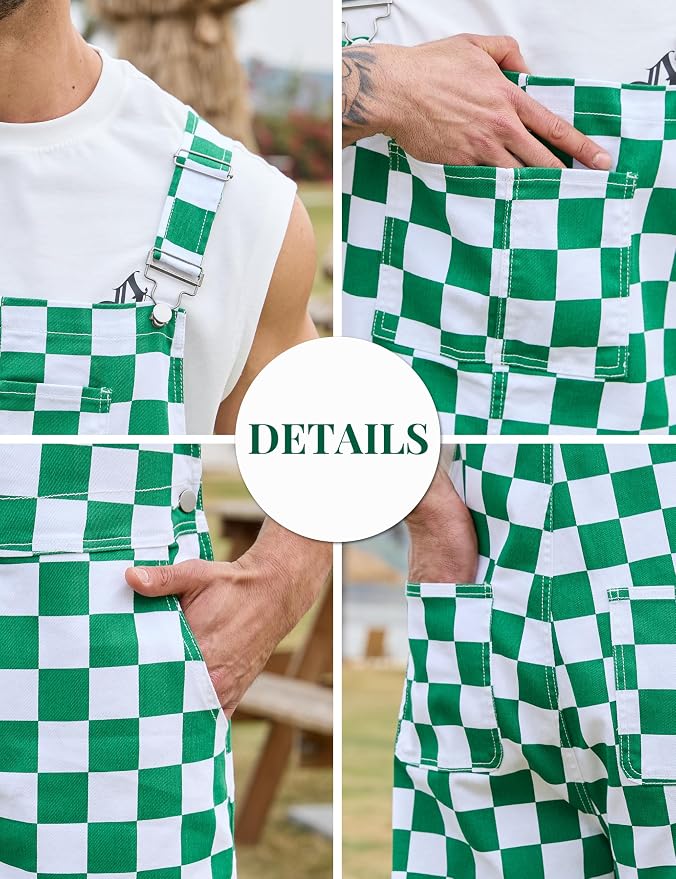 Green Checkered