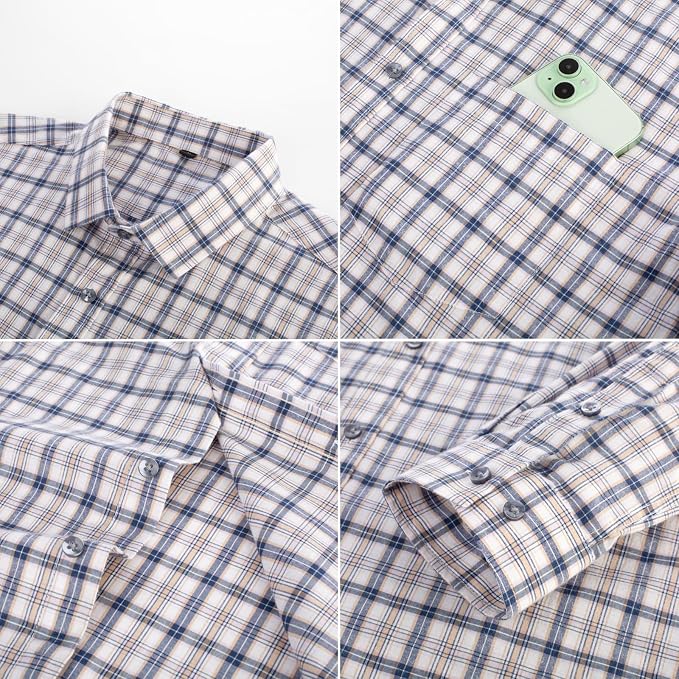 Khaki Gingham
