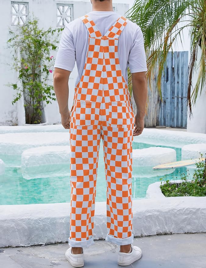 Orange Checkered