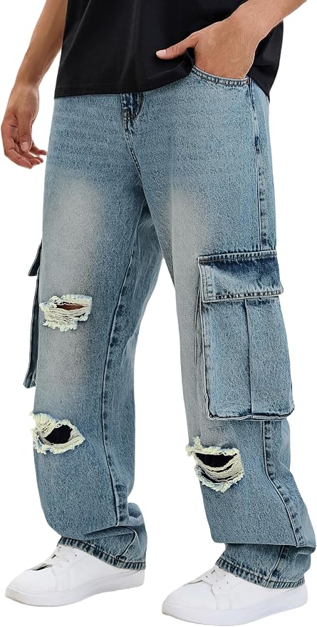 C#light Stonewash Ripped