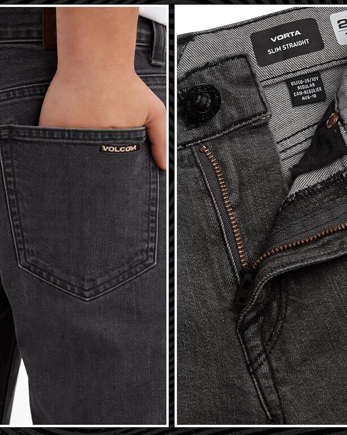 Washed Gray Slim Fit