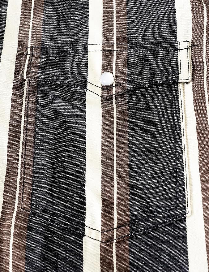 Denim Brown Black