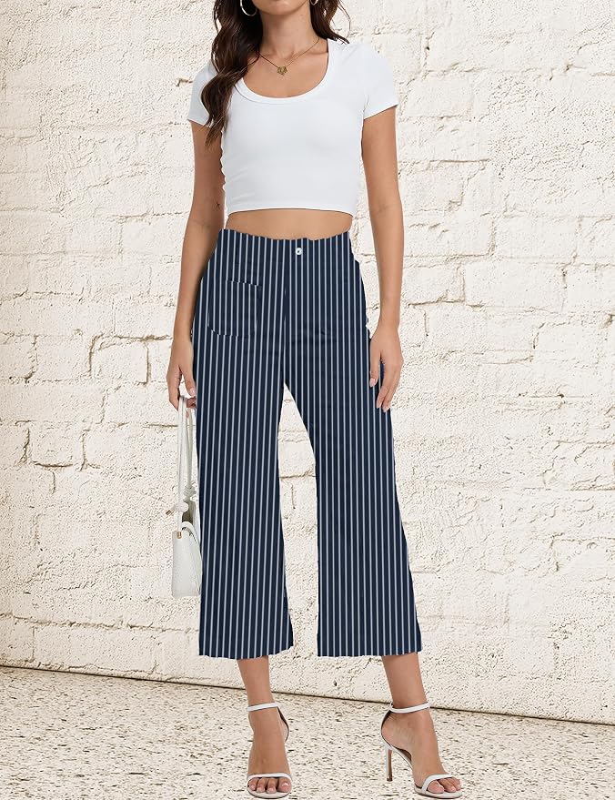 Narrow Blue Stripes