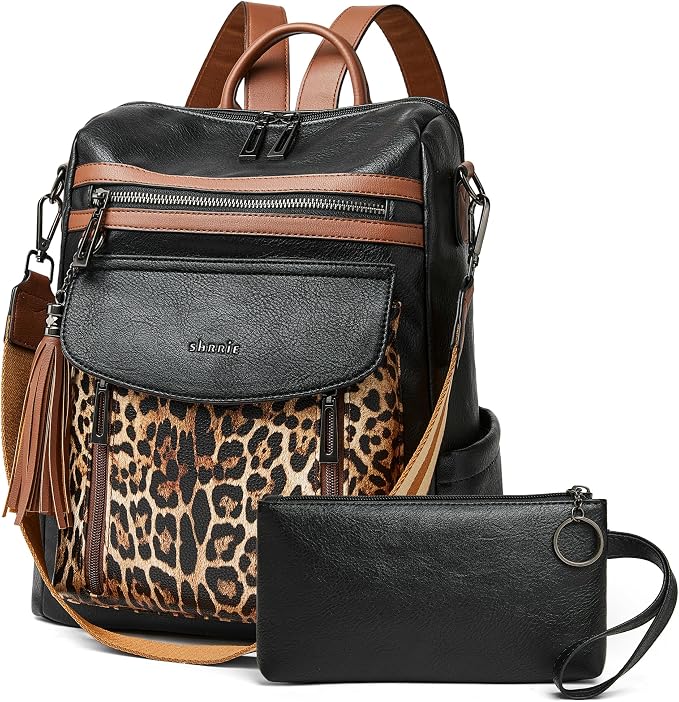 2-3 Black With Leopard