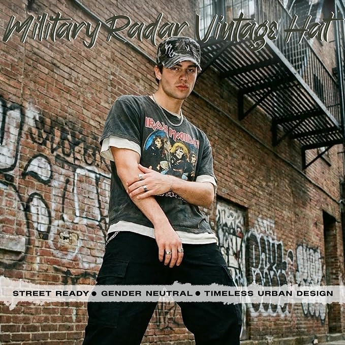 Distressed Black Camo