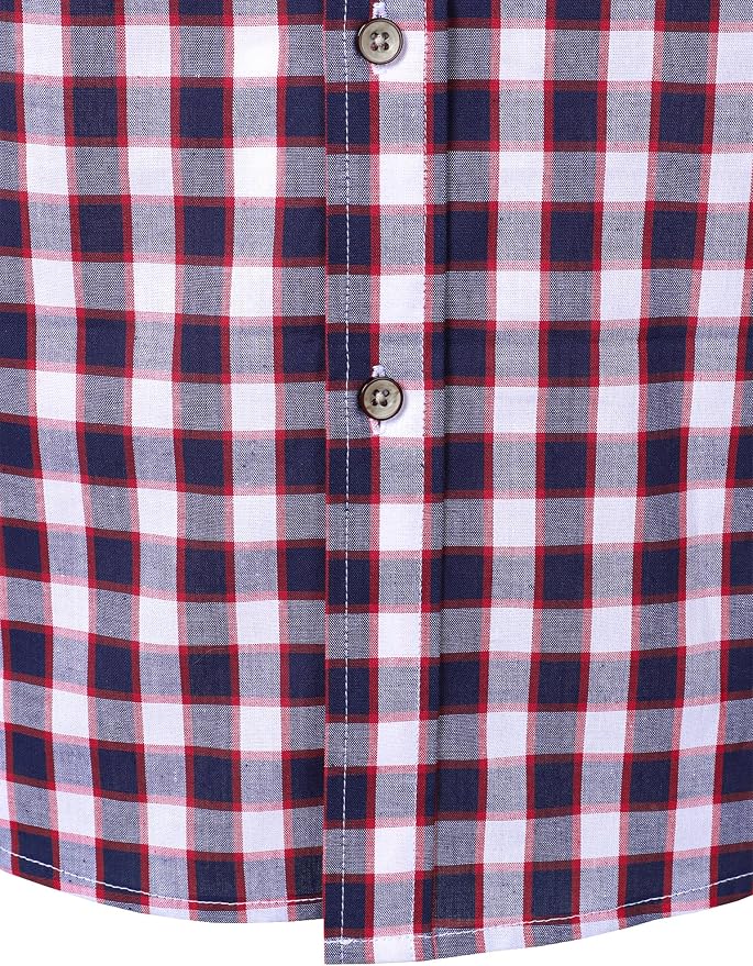 Navy White Gingham
