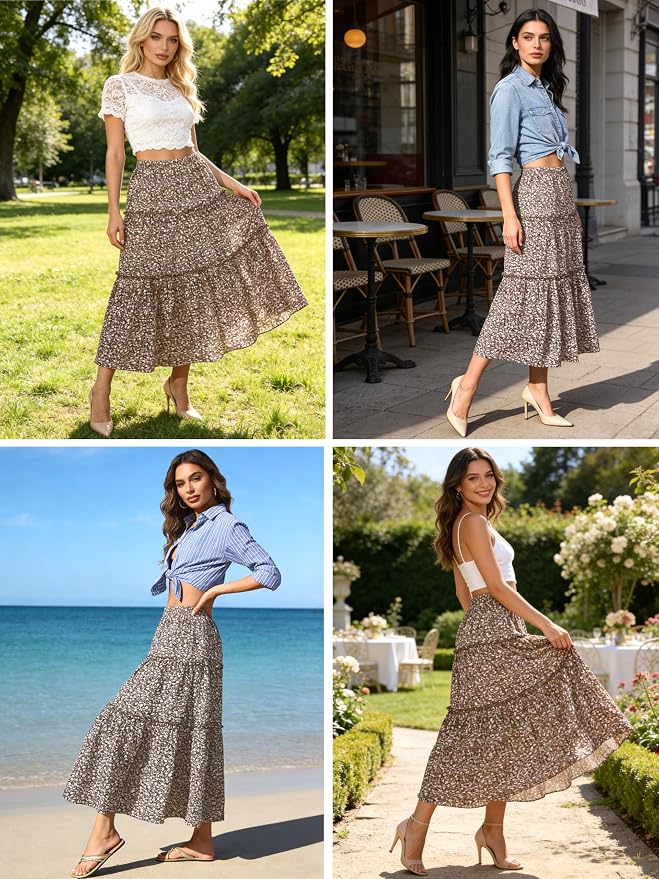Brown Floral