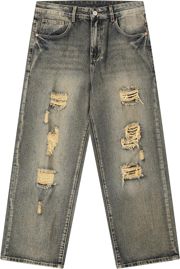 Vintage Blue Ripped