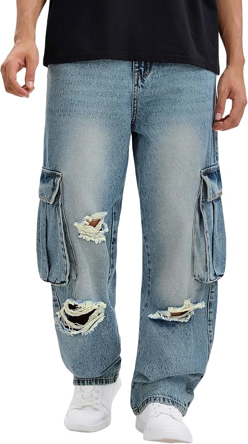 C#light Stonewash Ripped