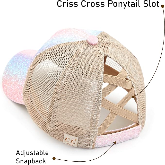 A Elastic Band-crystal Ombre Unicon-kids