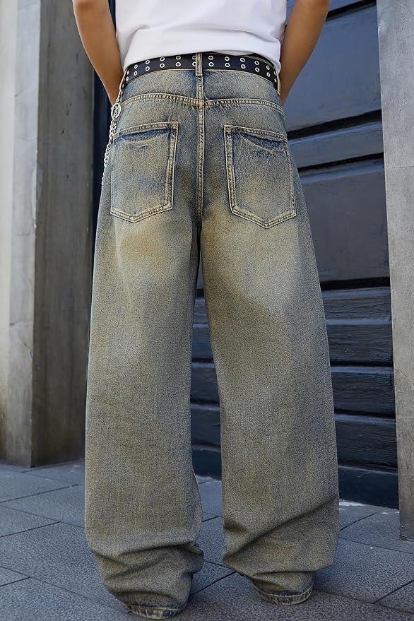 Vintage Blue Ripped