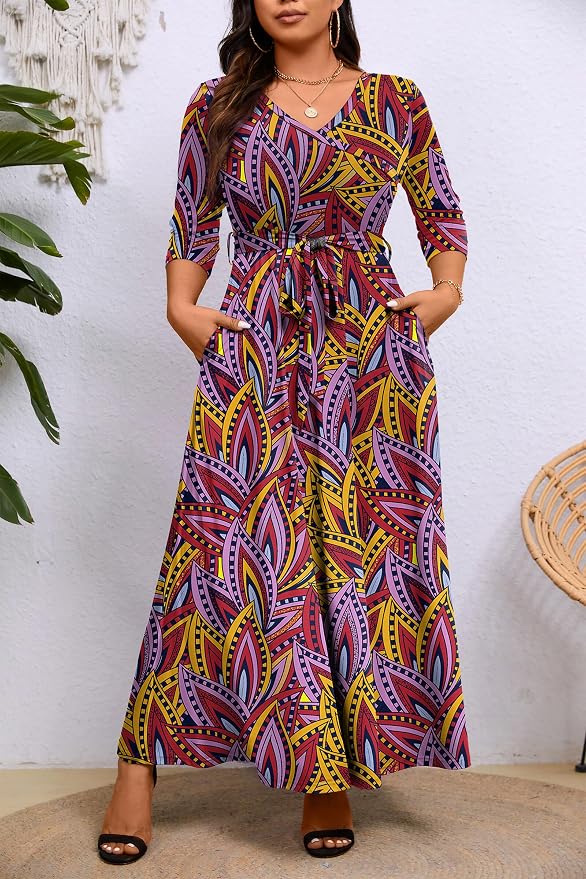 4-balck Printed Floral