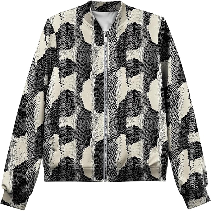 Snake Black White