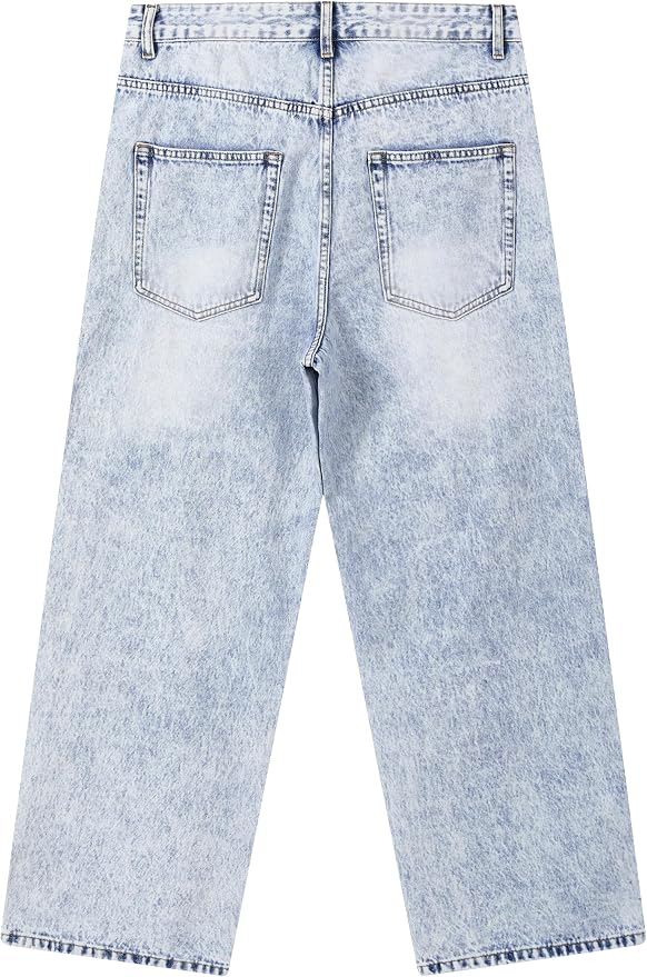 Light Blue Ripped