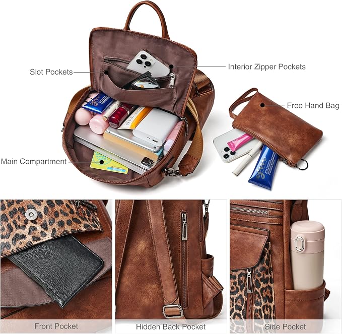 1-9 Brown With Leopard