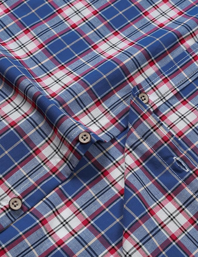 Blue Red Plaid